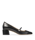 Jimmy Choo Elisa 45 Leather Mary Jane Pumps