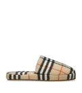 Burberry Wool-Blend Check Slippers