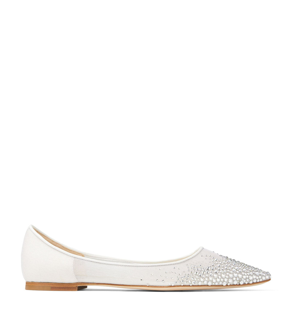 Jimmy Choo Love Rhinestone Flats