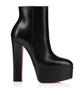 Christian Louboutin Jenna Bootie 150 Leather Boots