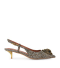 Kurt Geiger London Embellished Belsize Slingback Heels 40
