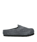 Birkenstock Suede Amsterdam Wrapped Clogs (Regular Fit)