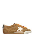 Golden Goose Suede-Leather True Star Sneakers