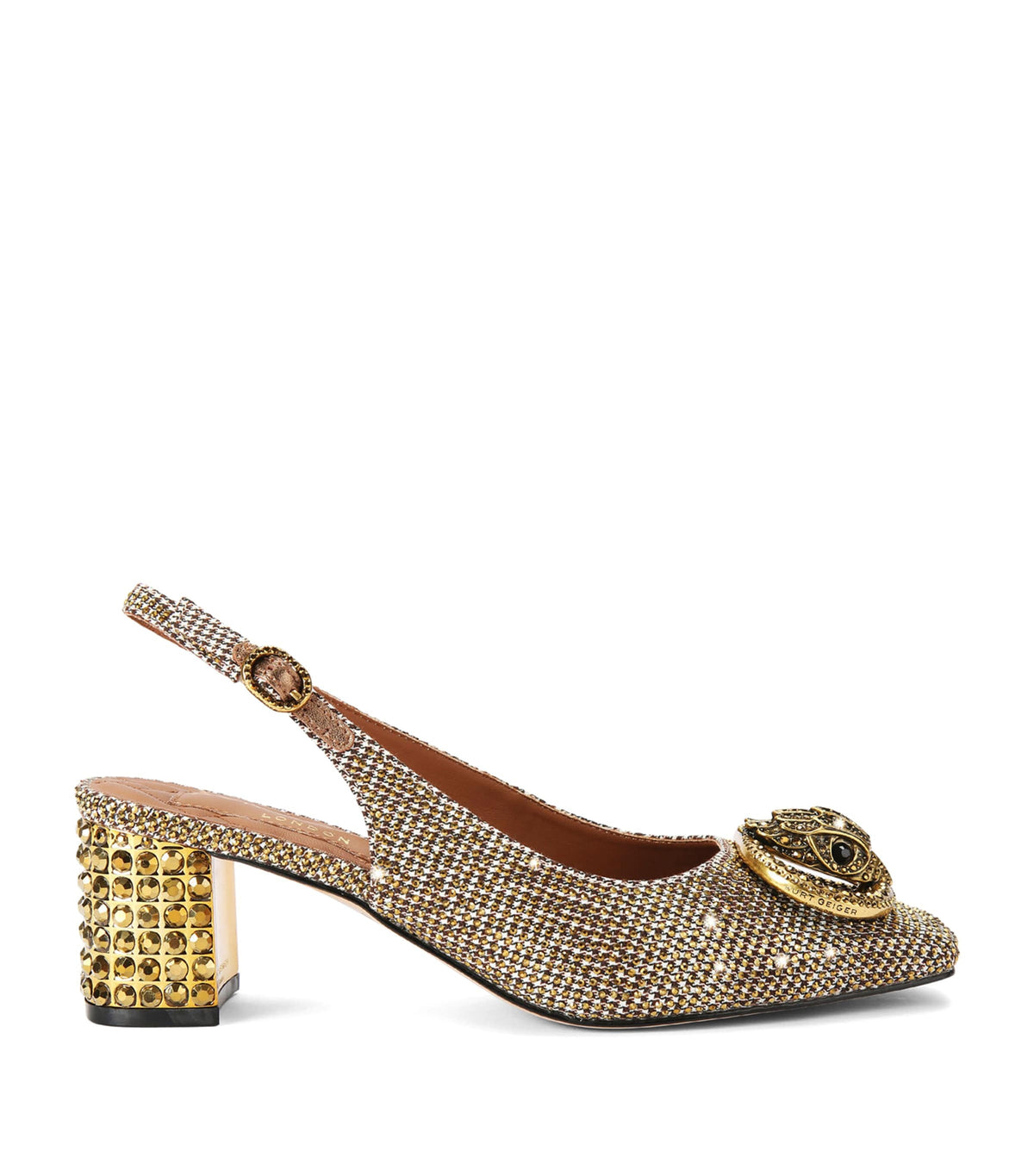 Kurt Geiger London Embellished Chelsea Slingback Pumps