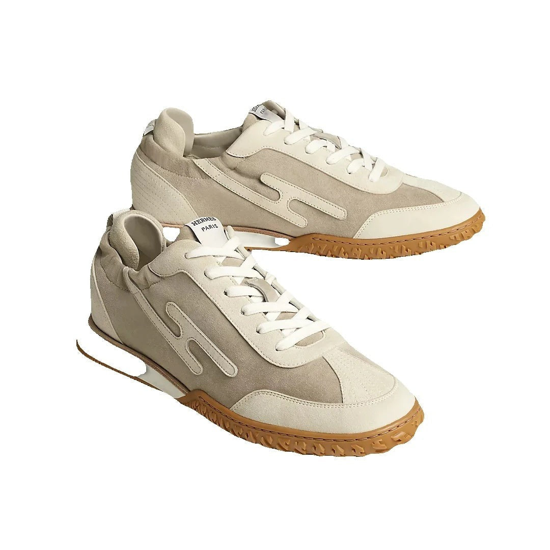 Hermès Jet Sneaker - Beige/Cream