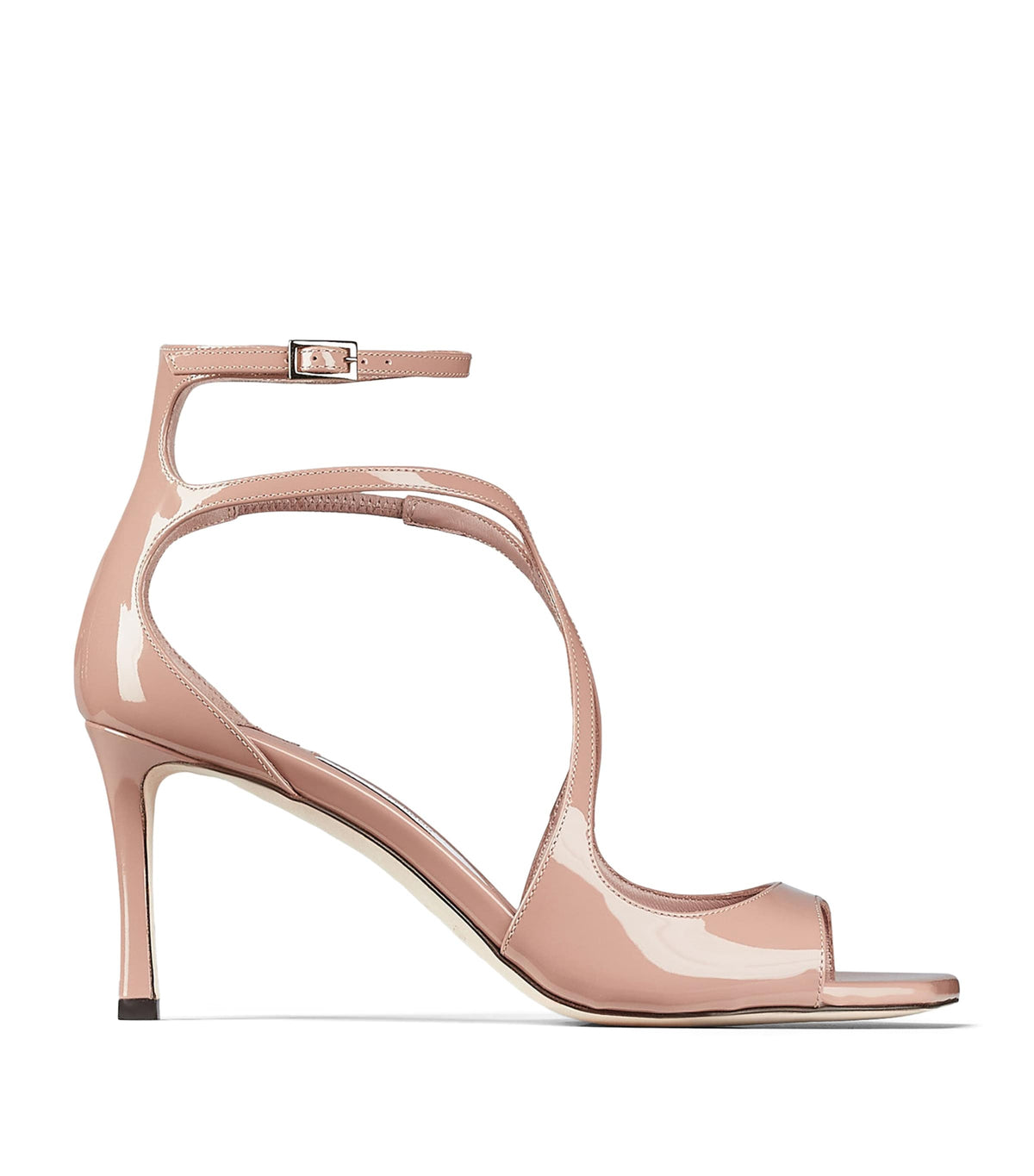 Jimmy Choo Azia 75 Patent Leather Sandals