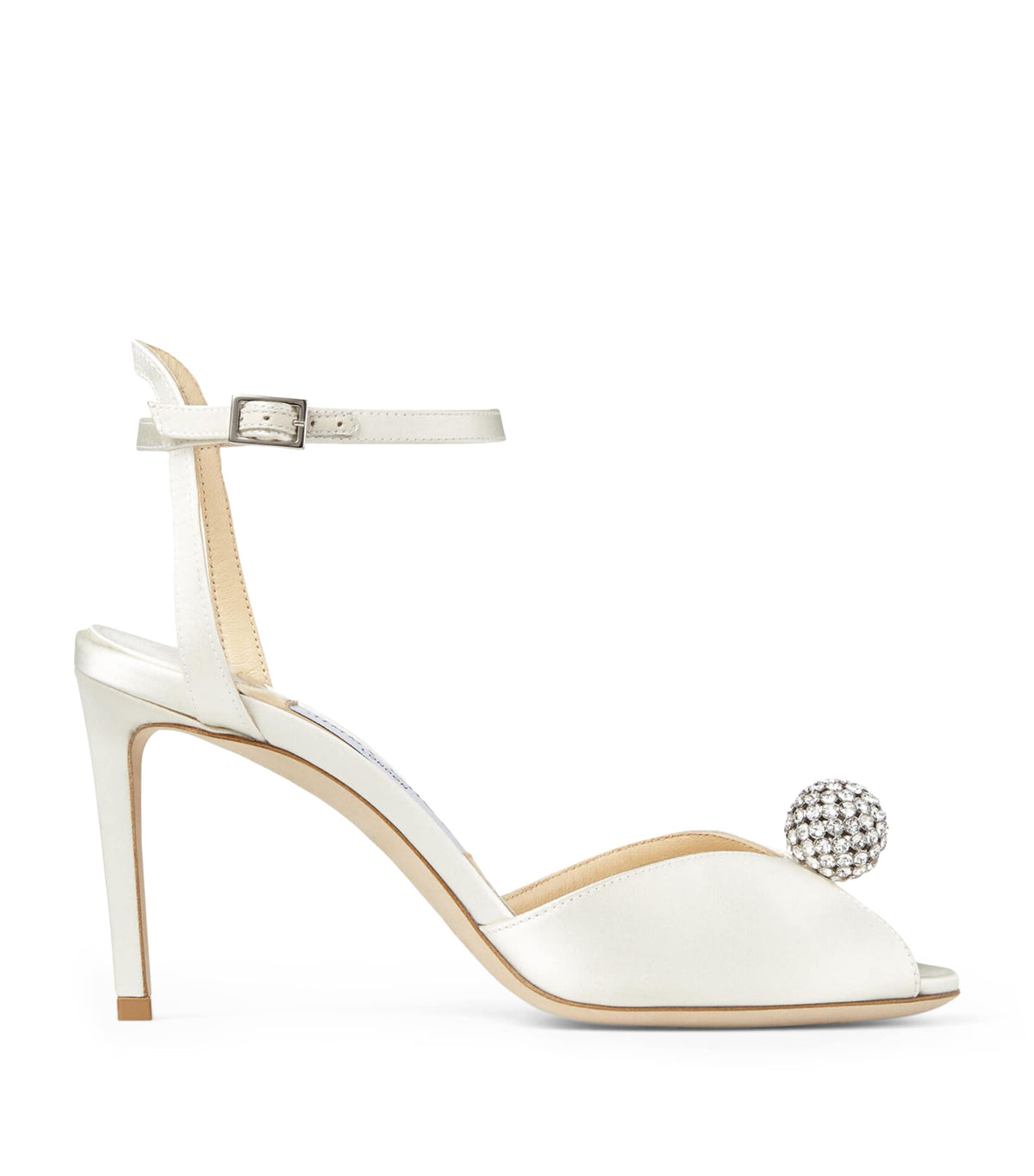 Jimmy Choo Sacora 85 Satin Sandals