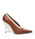 McQueen Leather Koko Pumps 105