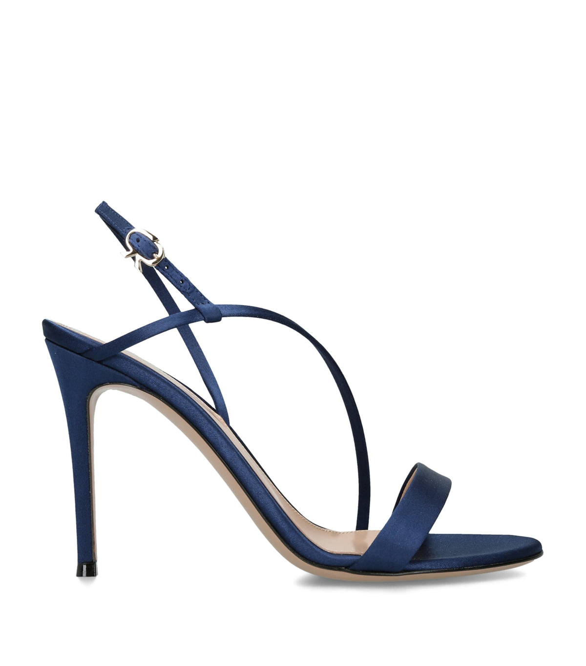 Gianvito Rossi Satin Manhattan Heeled Sandals 95
