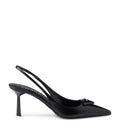 Prada Saffiano Leather Slingback Pumps 75