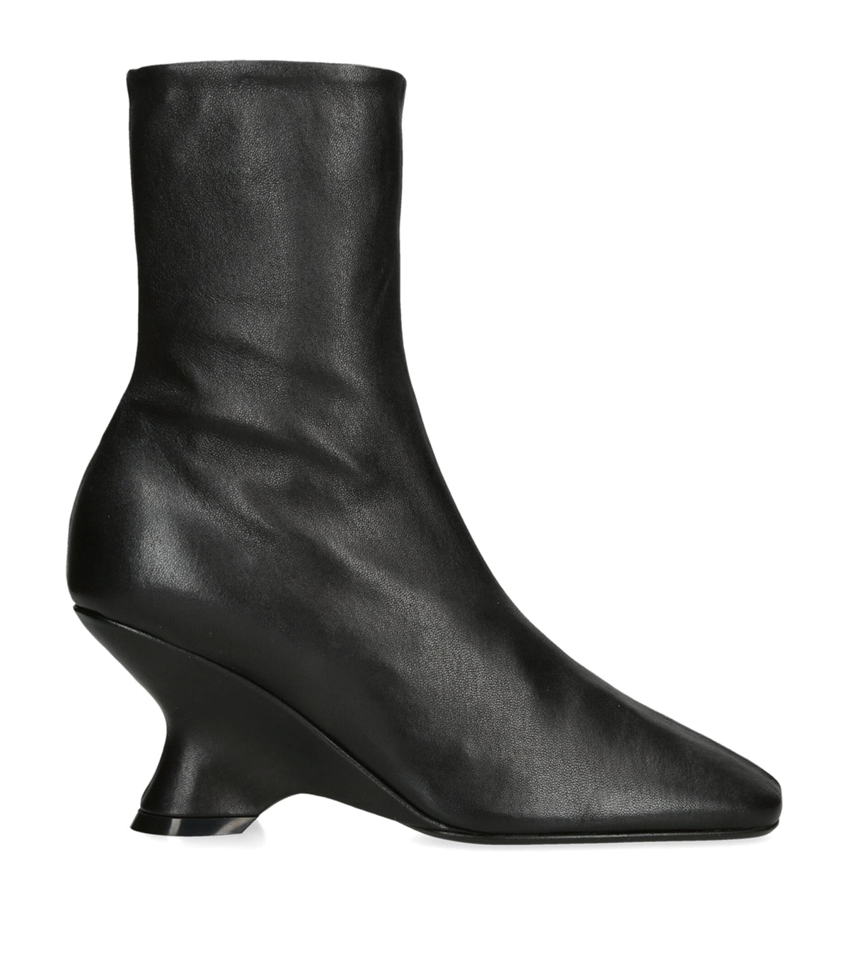 DRIES VAN NOTEN Leather Ankle Boots 60