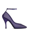 Alaïa Mesh Ankle-Strap Pumps 100