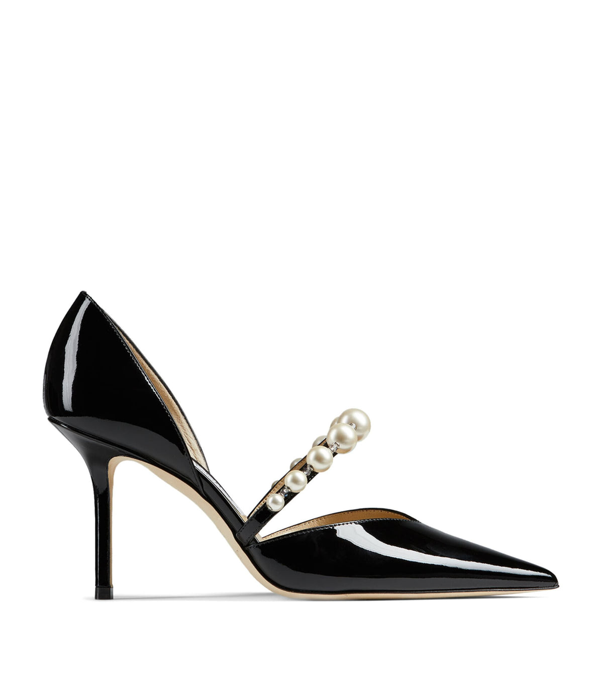 Jimmy Choo Aurelie 85 Patent Leather Pumps