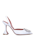 Amina Muaddi Leather Begum Slingback Pumps 95
