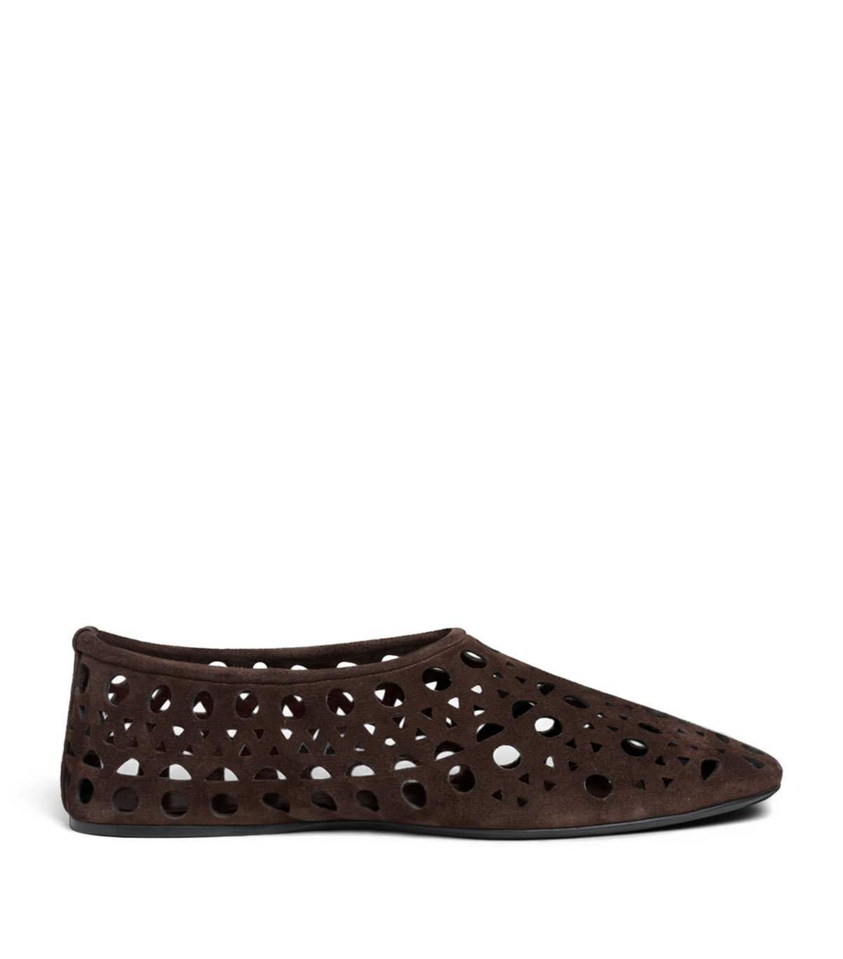 Alaïa Suede Vienne Ballet Flats
