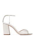 Jimmy Choo Saeda 85 Satin Sandals