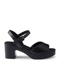 Prada Leather Padded Heeled Sandals 65