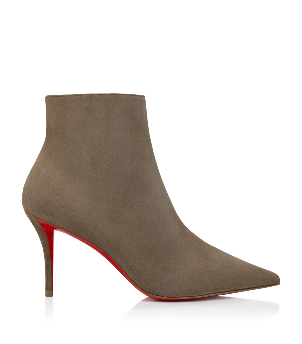 Christian Louboutin Miss Z Booty 80 Suede Boots