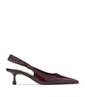 Jimmy Choo Amel 50 Leather Slingback Pumps