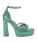 Kurt Geiger London Crystal Strap Platform Sandals