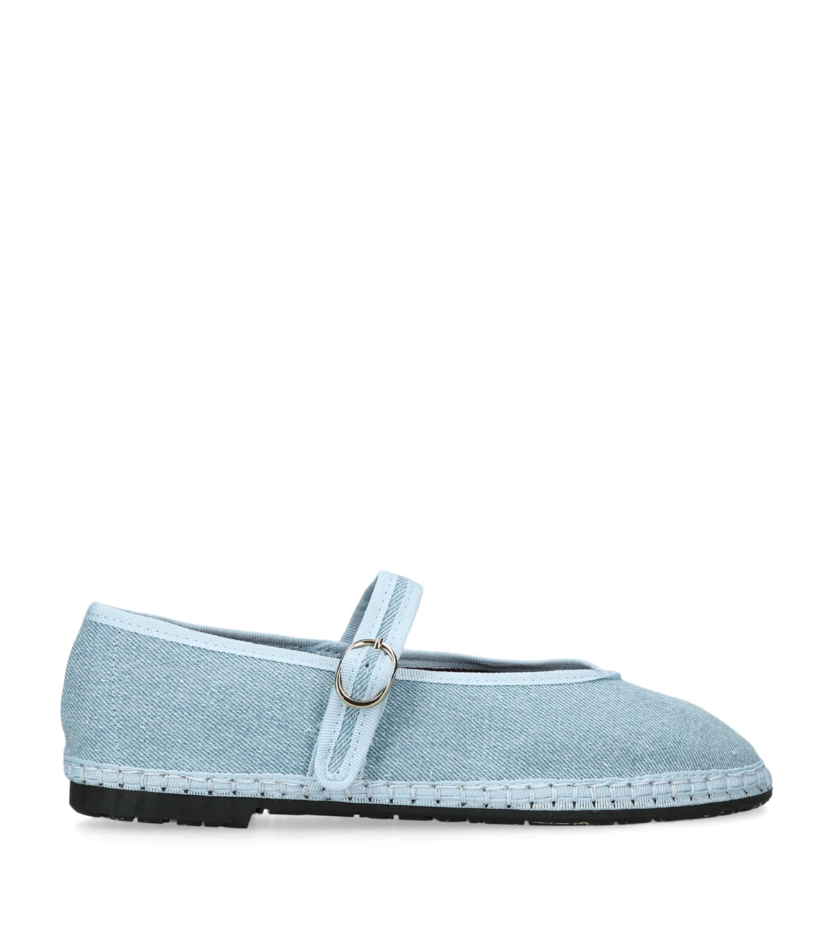 Flabelus Denim Pierre Mary Janes