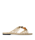 Jimmy Choo Lova Leather Flat Mules