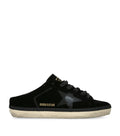Golden Goose Velvet Super-Star Sabot Sneakers