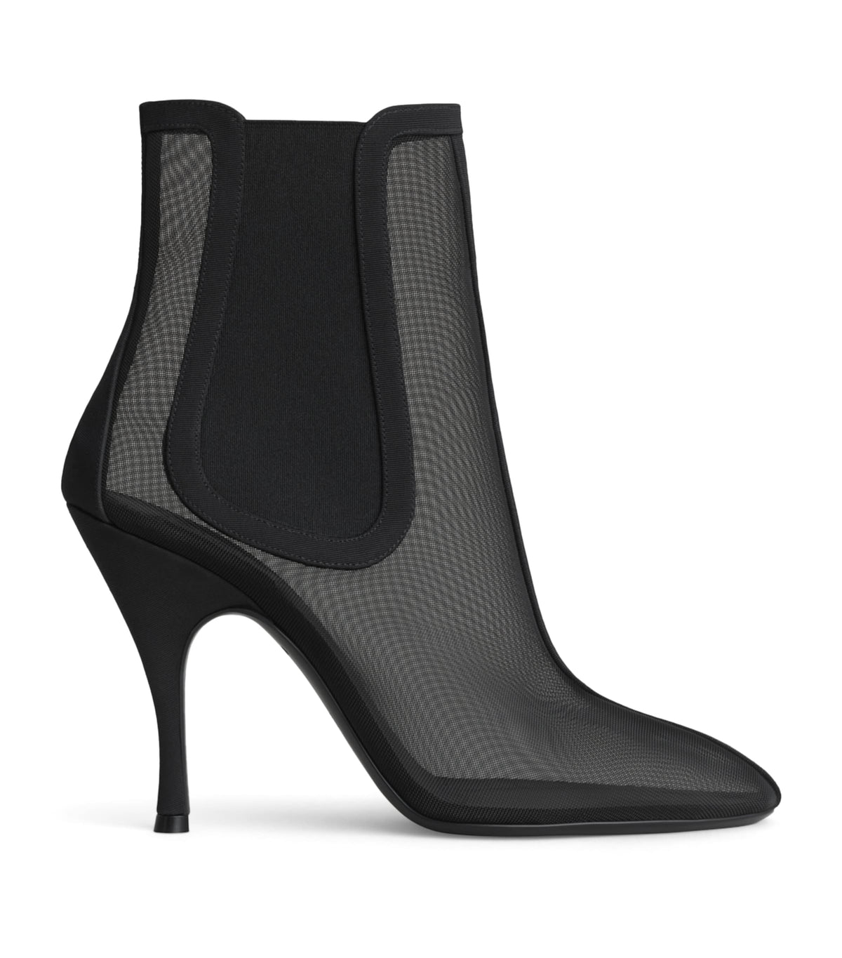 Alaïa Meshed Heeled Chelsea Boots 100