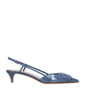 Valentino Garavani Leather VLogo Slingback Pumps 40
