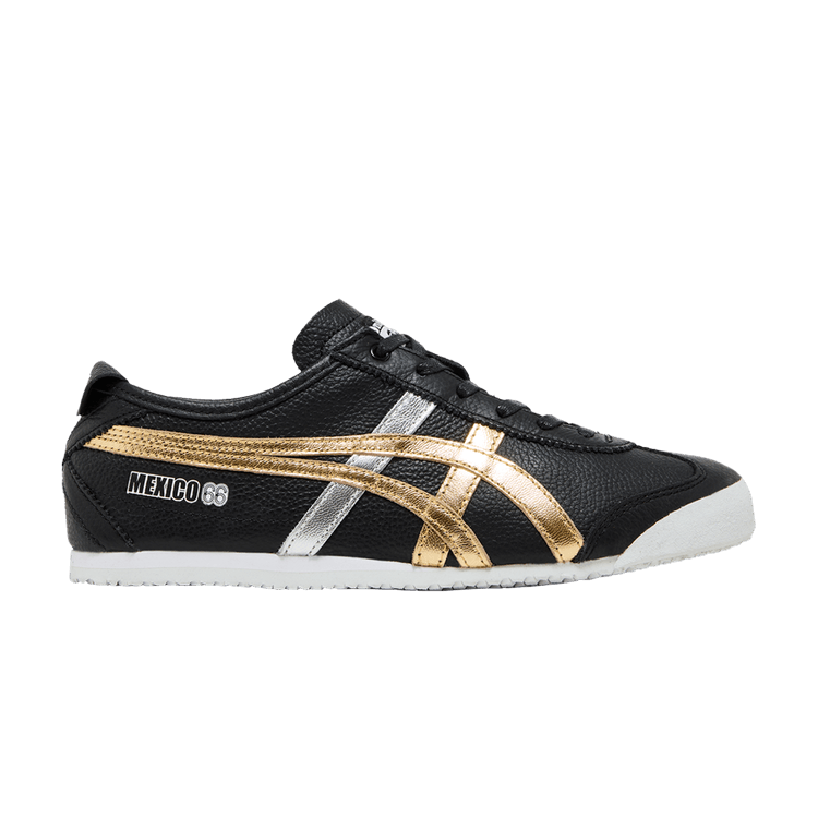 Onitsuka Tiger Mexico 66 "Black Gold Metallic" sneakers