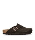 Birkenstock Suede Boston Clogs (Regular Fit)