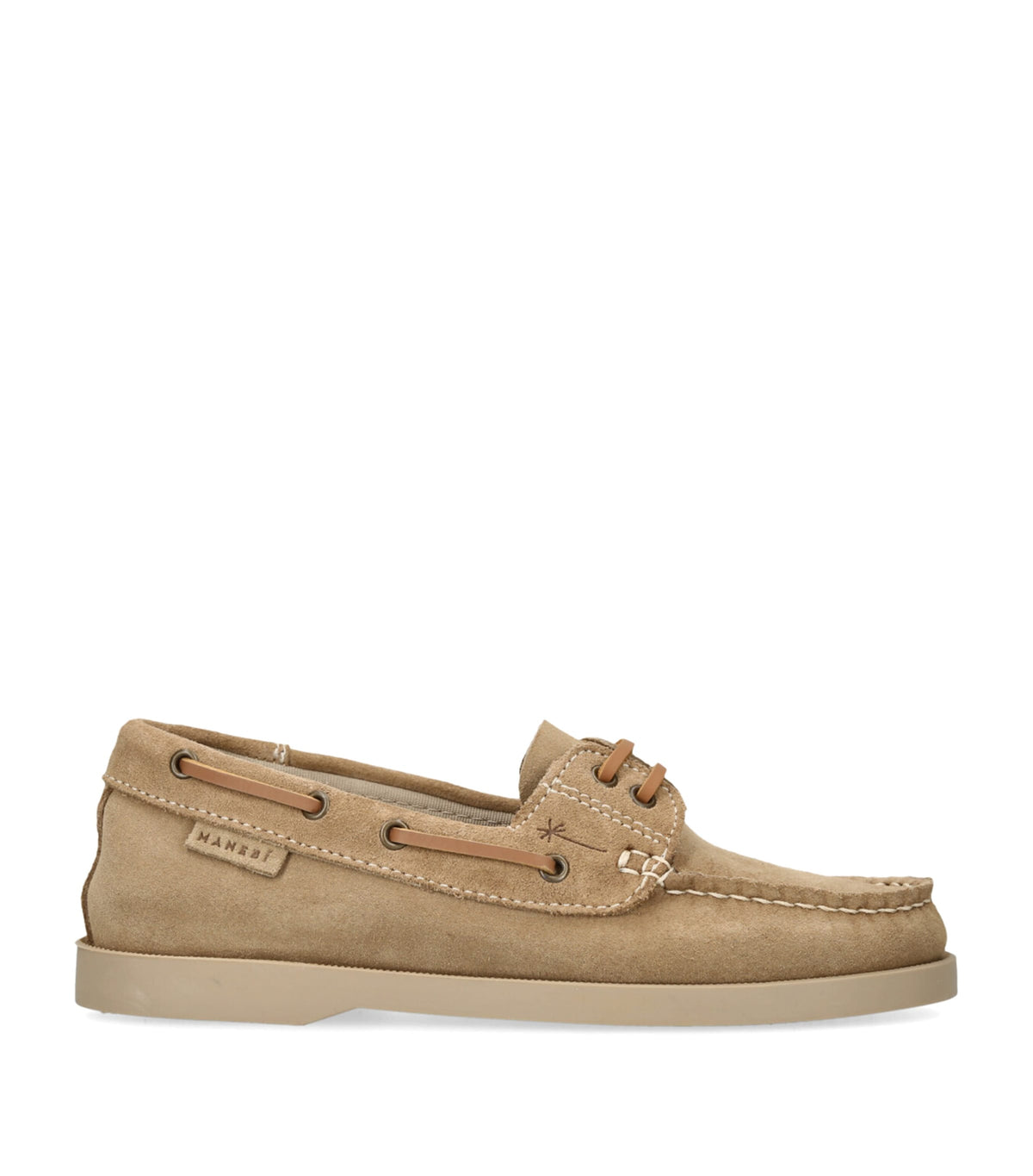 Manebi Suede Boat Shoes