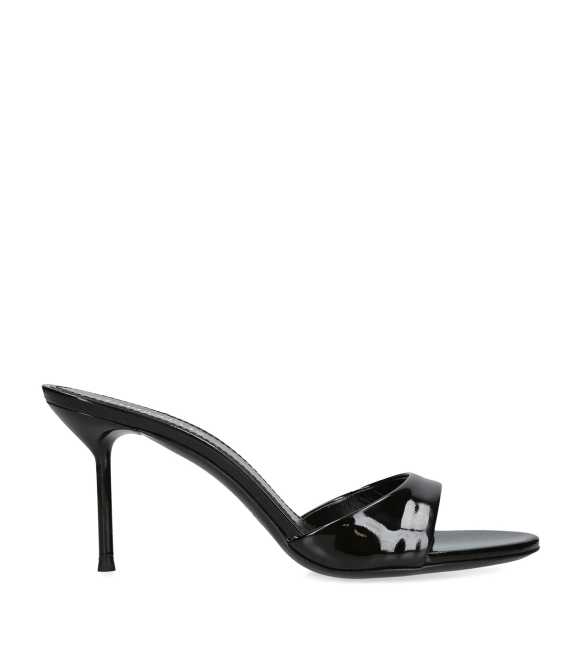 Paris Texas Patent Leather Lidia Mules 70