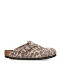 Birkenstock Suede Boston Clogs (Regular Fit)