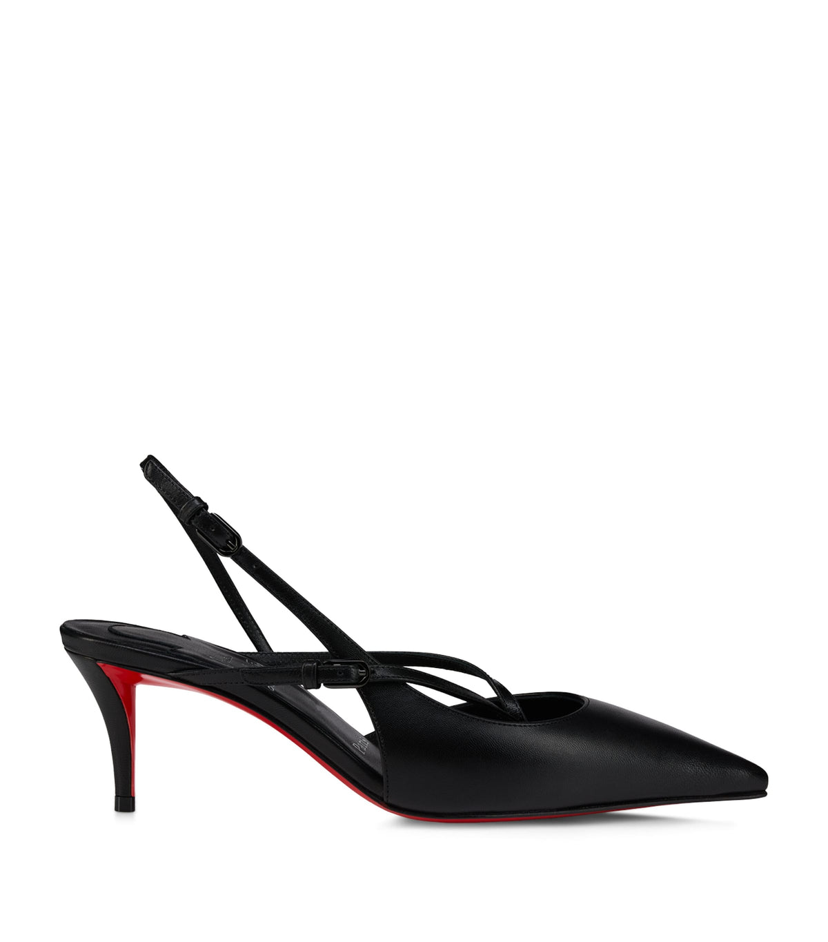 Christian Louboutin Twistissimo Leather Slingback Pumps 60