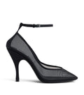 Alaïa Mesh Ankle-Strap Pumps 100