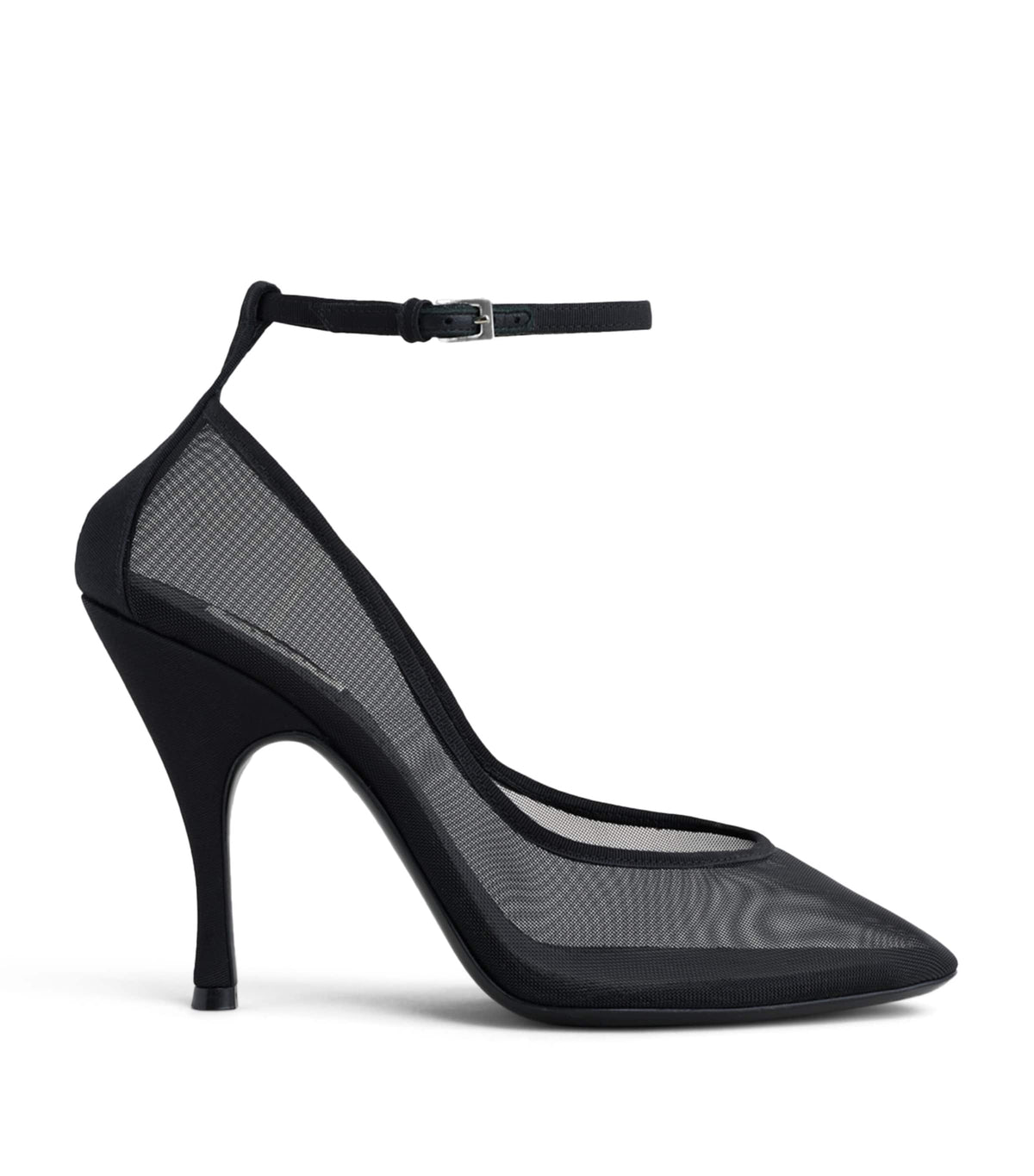 Alaïa Mesh Ankle-Strap Pumps 100