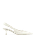 Jimmy Choo Amel 50 Leather Slingback Pumps