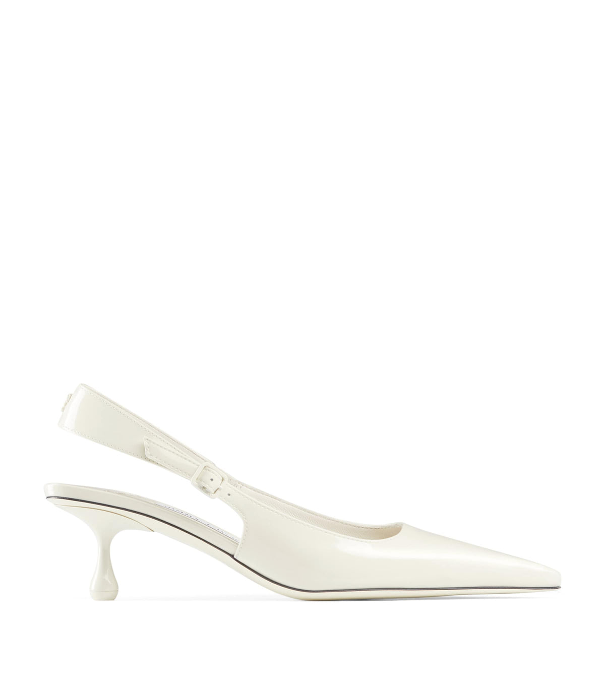 Jimmy Choo Amel 50 Leather Slingback Pumps