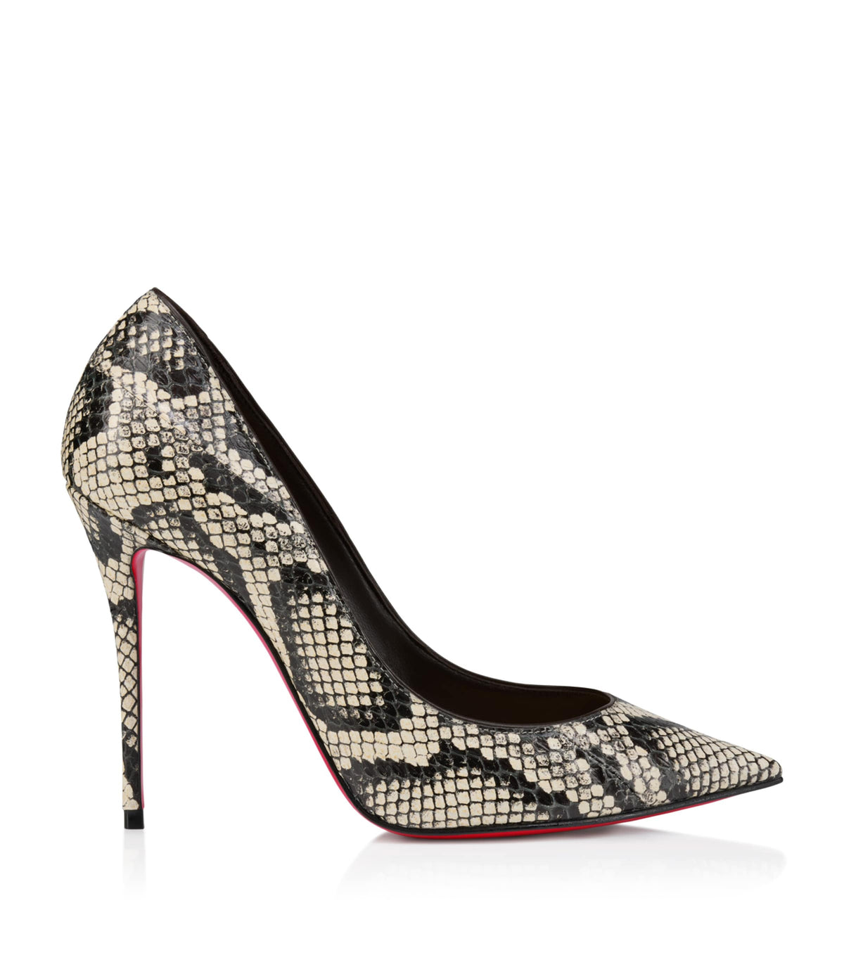 Christian Louboutin La Pigalle 100 Watersnake Pumps