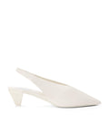 LOEWE Lambskin Origami Cubic Slingback Pumps 45