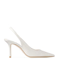 Jimmy Choo Love 85 Satin Slingback Pumps