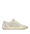 Golden Goose Suede Embellished Super-Star Sneakers