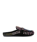 Kurt Geiger London Suede Crystal-Embellished Slippers