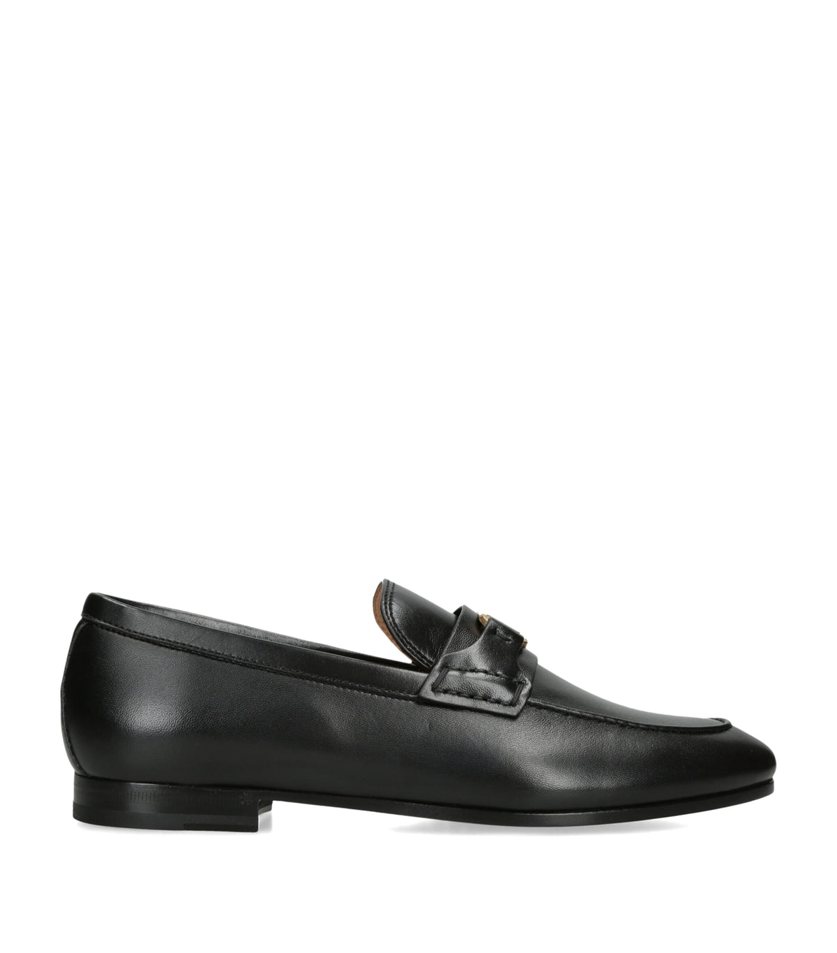 Valentino Garavani Leather VLogo Loafers