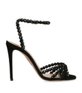 Aquazzura Embellished Tequila Heeled Sandals 105