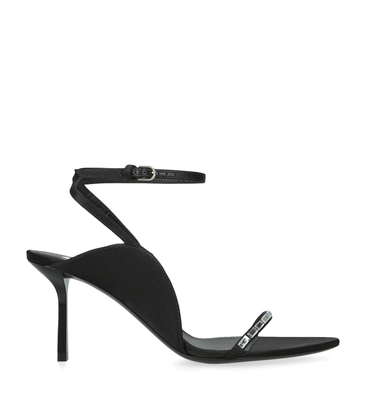 Victoria Beckham Leather Embellished Eliza Heeled Sandals 75