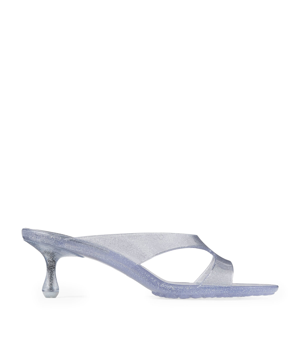 Jimmy Choo Jelly Drop 50 Glitter Heeled Mules