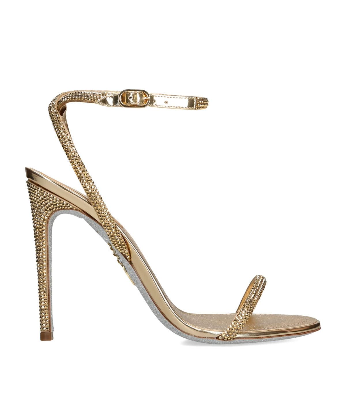 René Caovilla Embellished Ellabrita Heeled Sandals 105