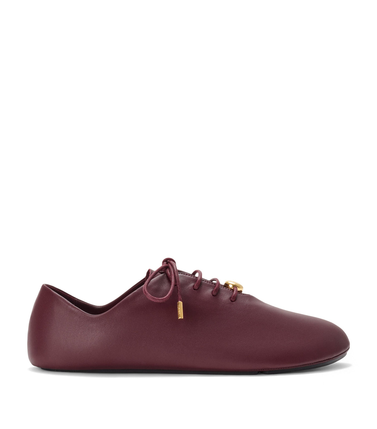 LOEWE Leather Pebble Soft Lace-Up Shoes